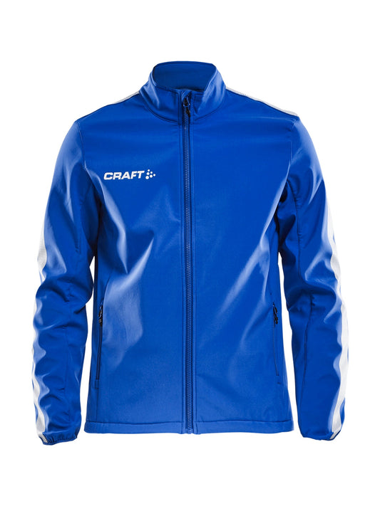 Craft Pro Control Softshell Jacket Herren in Kobaltblau, Vorderansicht