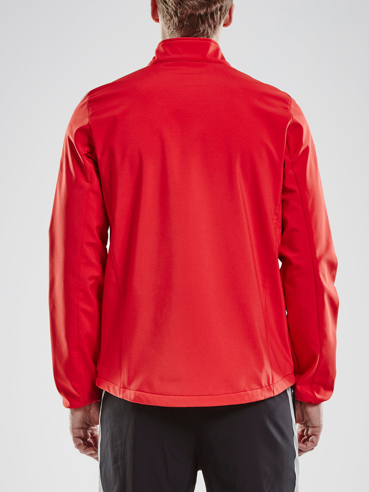 Craft Pro Control Softshell Jacket Herren in Rot, Detailansicht