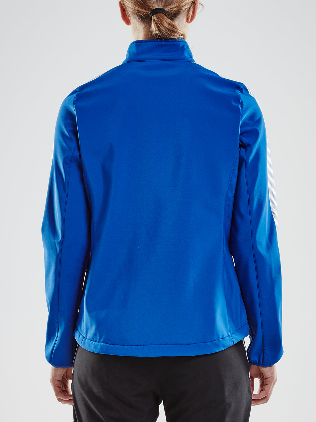Craft Pro Control Softshell Jacket Damen in Kobaltblau, Detailansicht