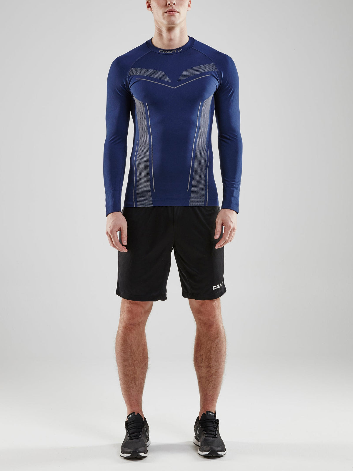 Craft Pro Control Seamless Jersey Herren in Navy, Detailansicht
