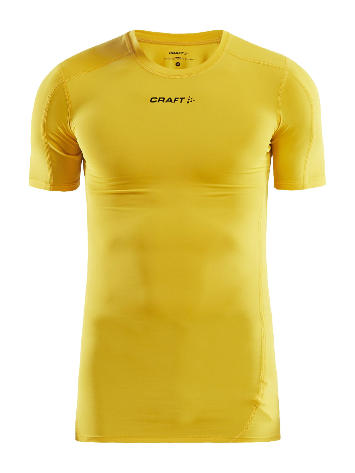 Craft Pro Control Compression Tee in Gelb, Vorderansicht