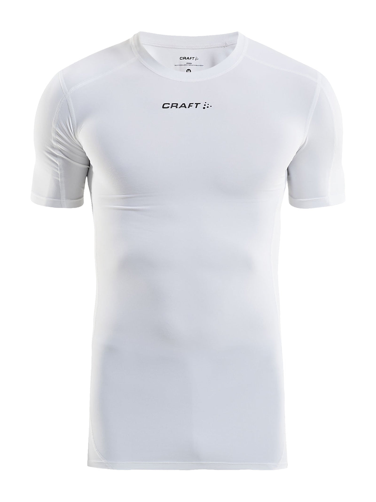 Craft Pro Control Compression Tee in Weiss, Vorderansicht