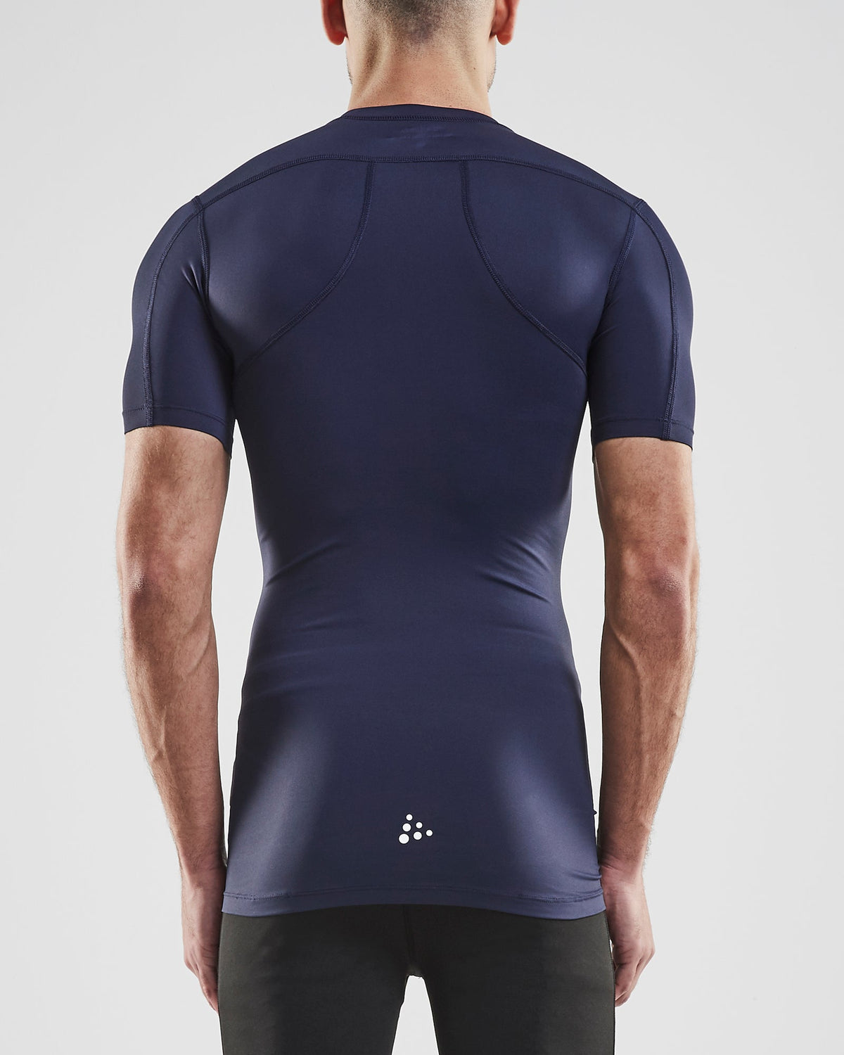 Craft Pro Control Compression Tee in Navy, Detailansicht