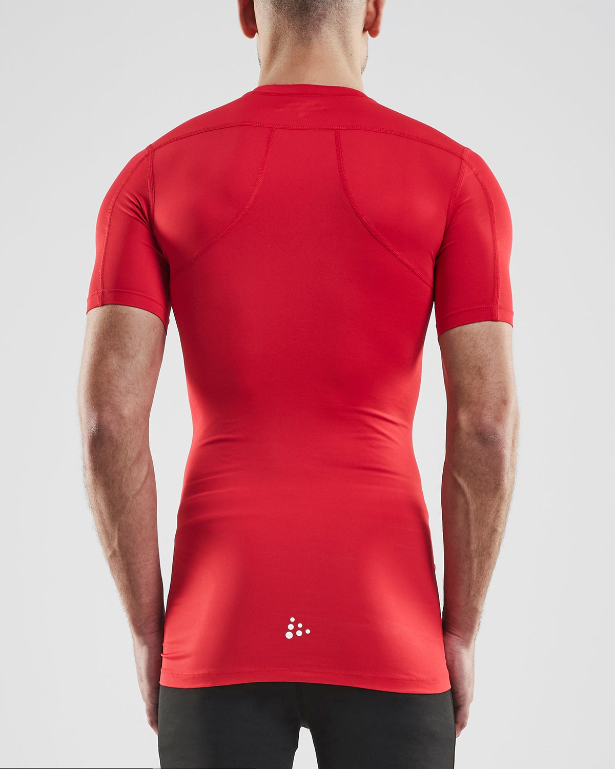 Craft Pro Control Compression Tee in Rot, Detailansicht