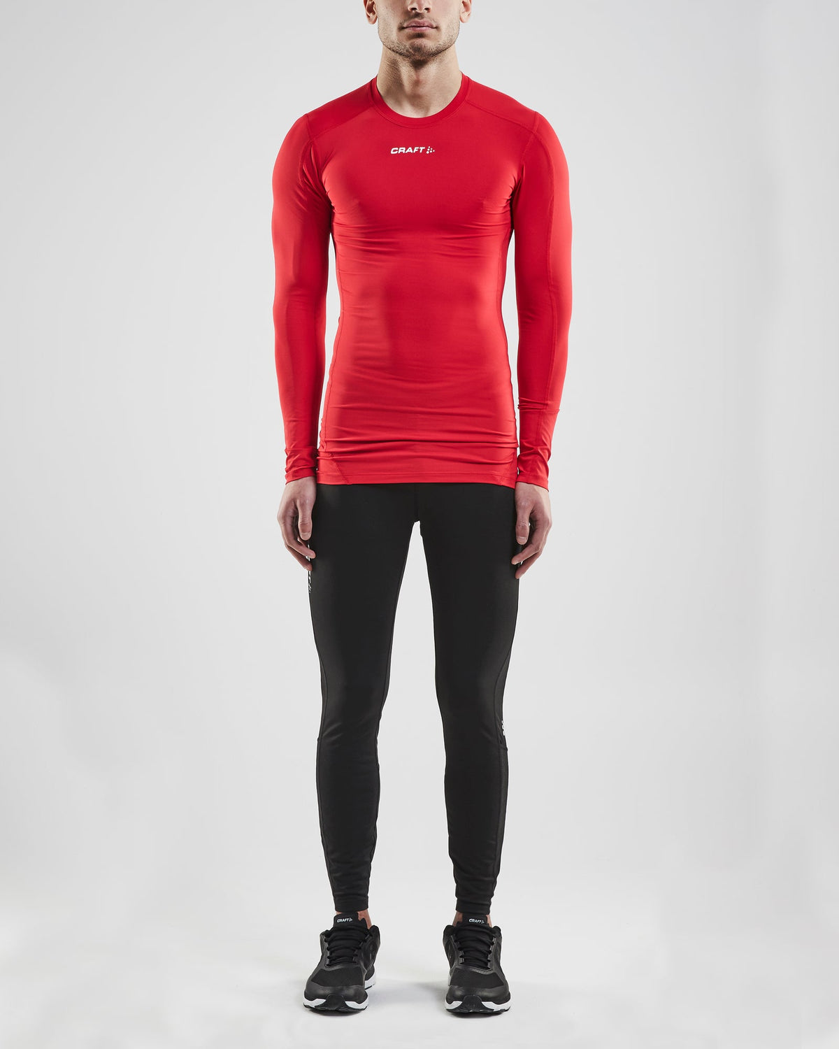 Craft Ability Compression Long Sleeve Unisex in Rot, Detailansicht