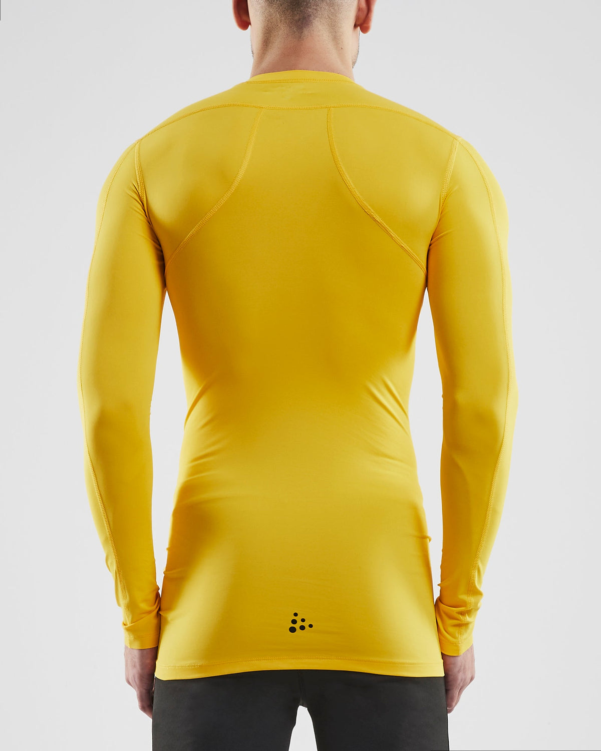 Craft Ability Compression Long Sleeve Unisex in Gelb, Detailansicht