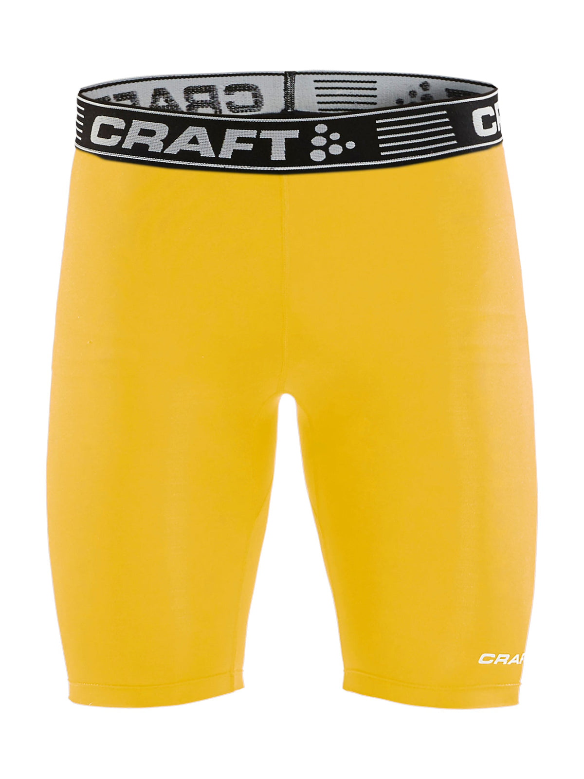 Craft Ability Compression Short Tights Unisex in Gelb, Vorderansicht