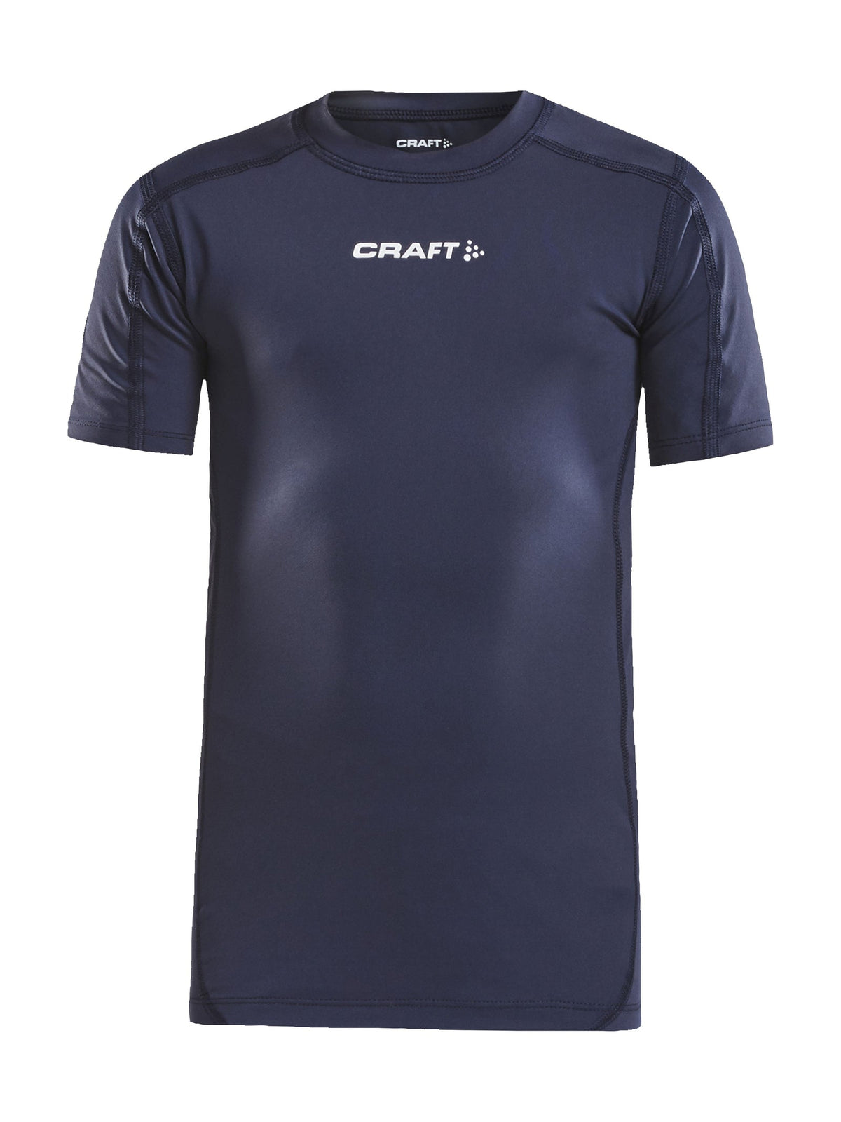 Craft Pro Control Compression Tee Junior in Navy, Vorderansicht
