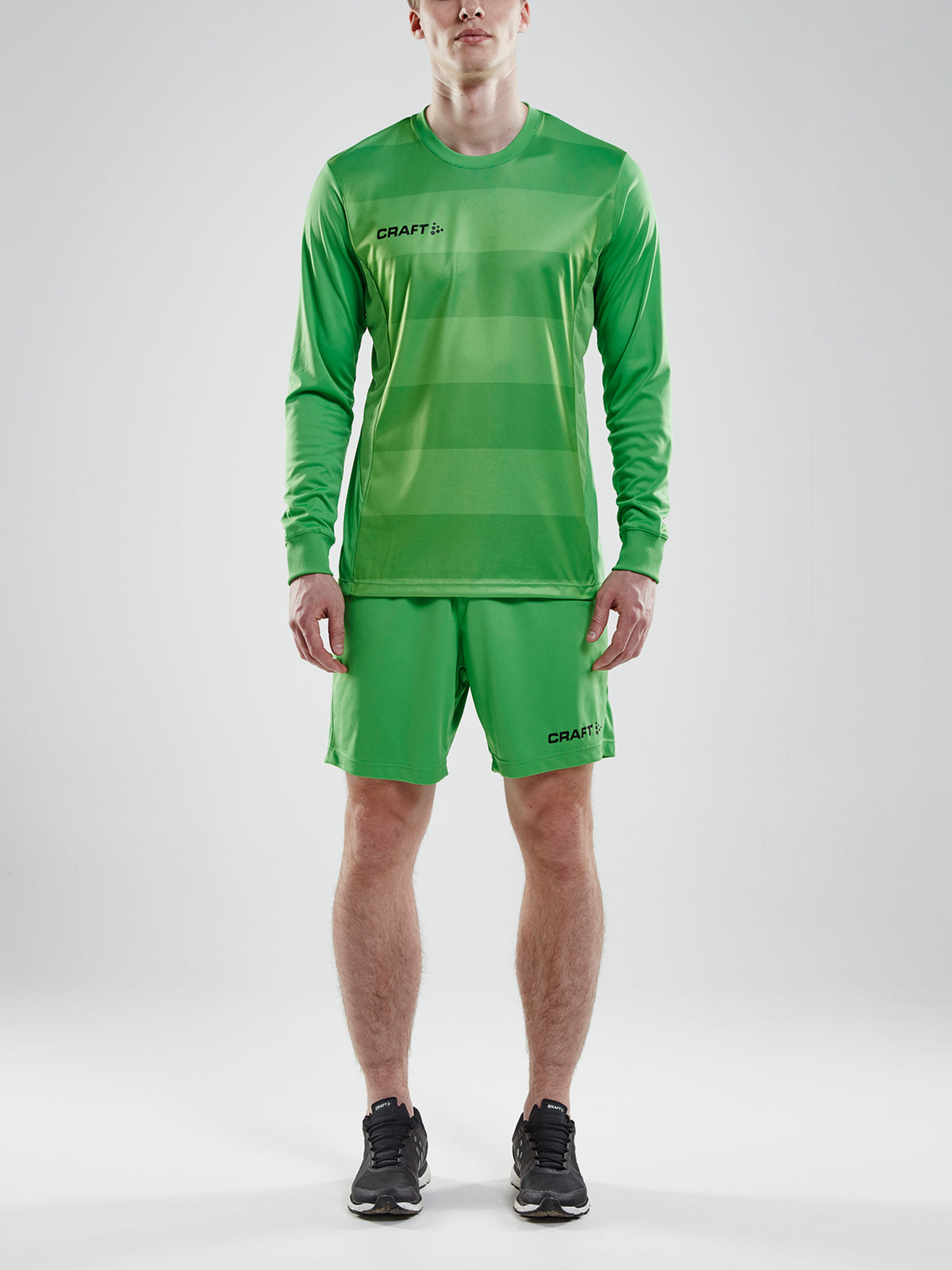 Craft Squad Go GK Shorts Herren in Grasgrün, Detailansicht