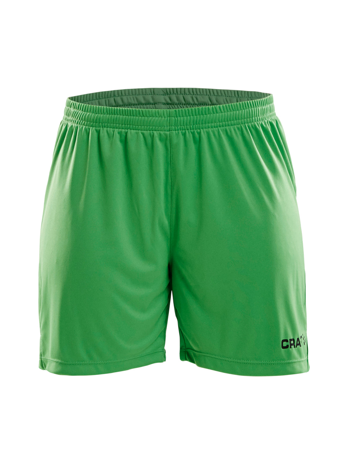 Craft Squad Go GK Shorts Damen in Grasgrün, Vorderansicht