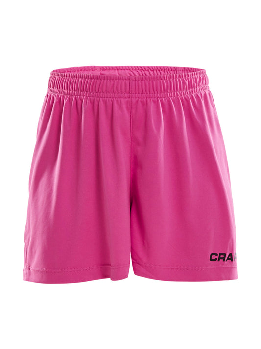 Craft Squad Go GK Shorts Junior in Himbeere, Vorderansicht