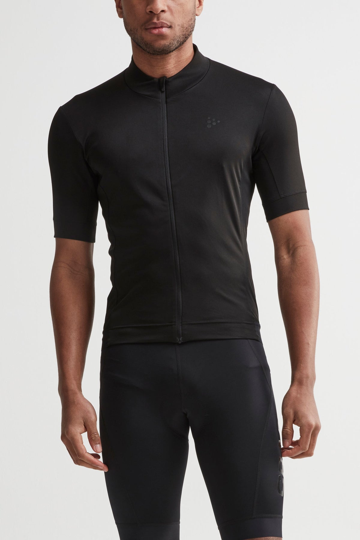 Craft CORE Essence Jersey Tight Fit Herren in Schwarz, Detailansicht