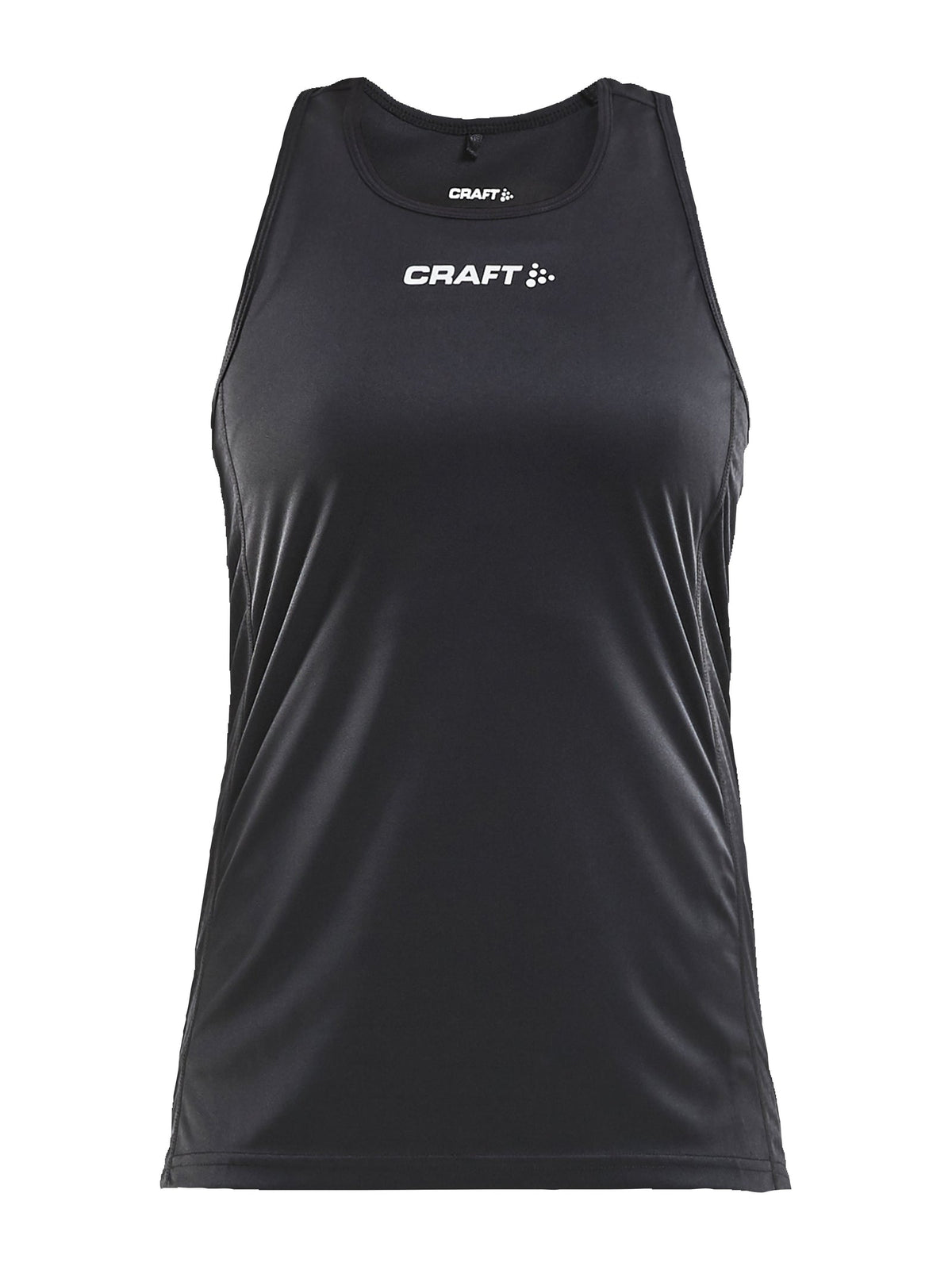Craft Rush Singlet Damen in Schwarz, Vorderansicht