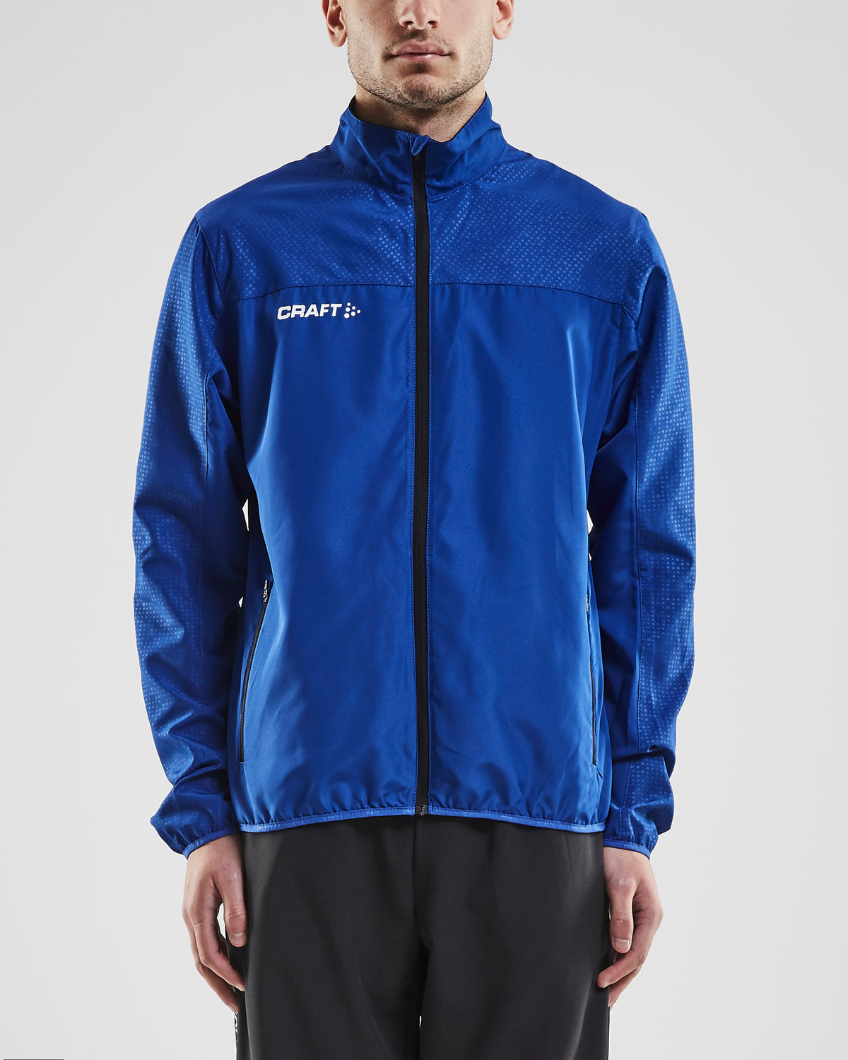 Craft Rush Wind Jacket Herren in Kobaltblau, Detailansicht