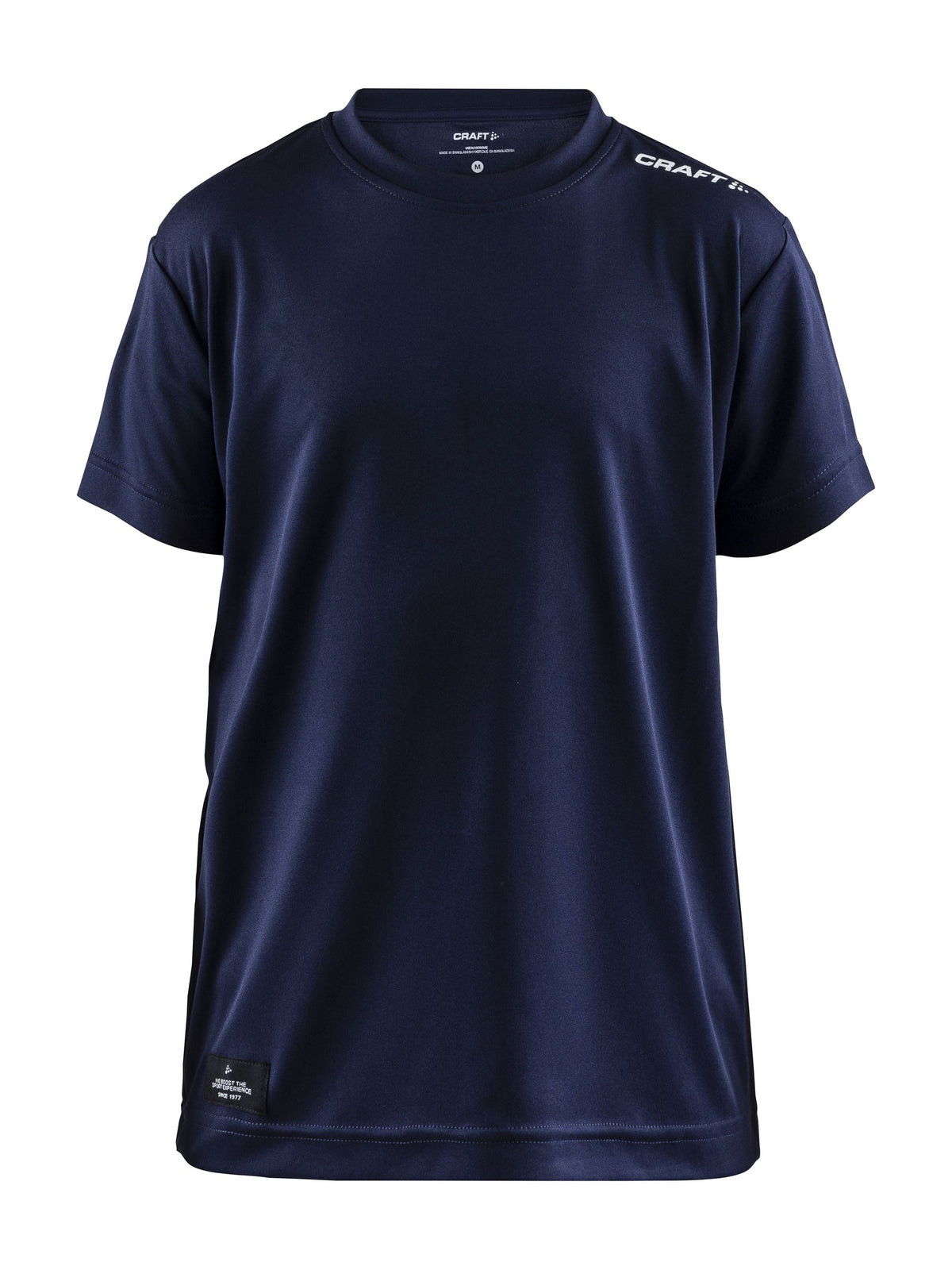 Craft Community Function SS Tee Junior in Navy, Vorderansicht