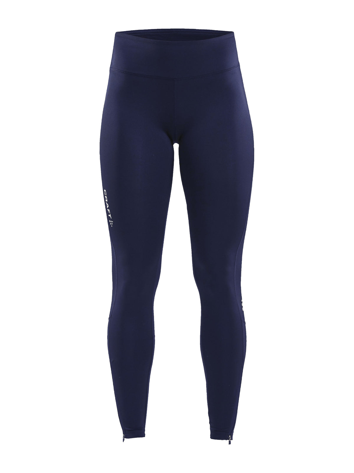 Craft Rush Zip Tights Damen in Navy, Vorderansicht