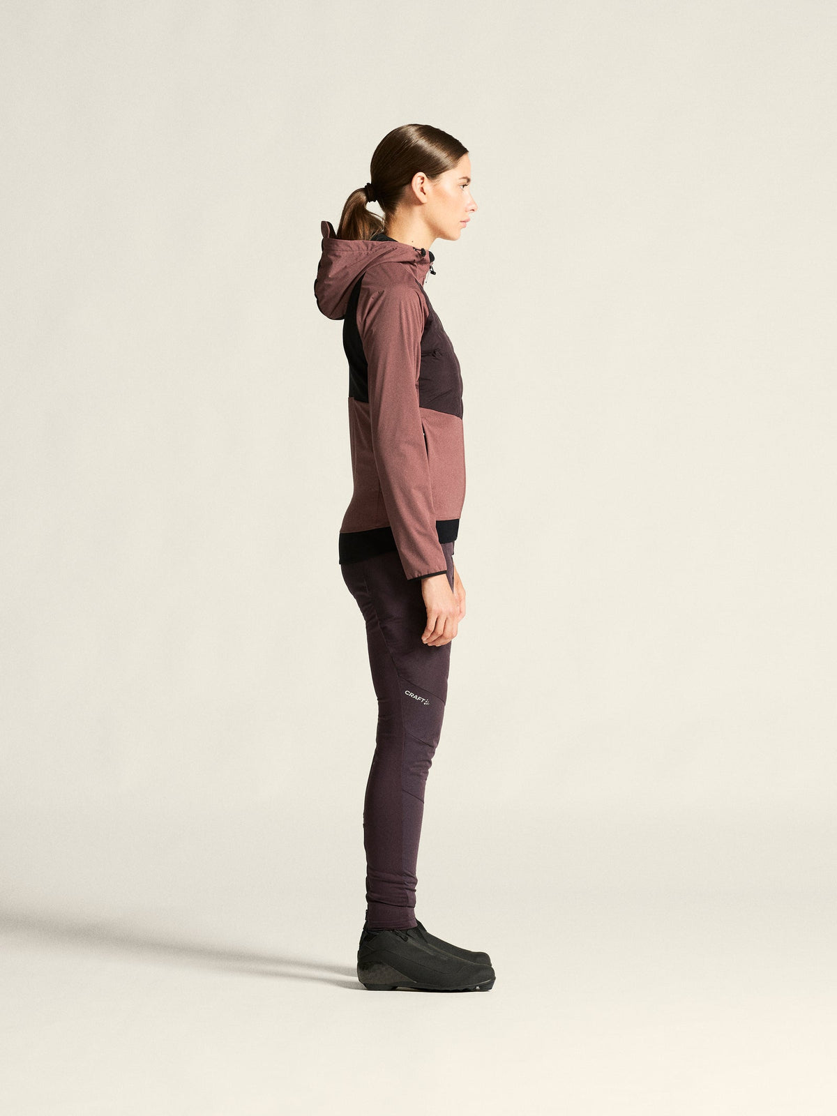 Craft ADV Pursuit Thermal Tights Damen in Violett, Detailansicht