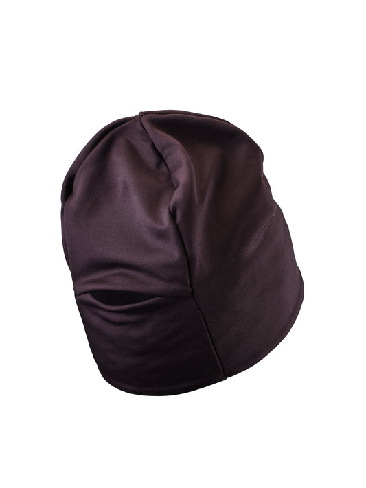 Craft Microfleece Ponytail Hat in Violett, Rückansicht