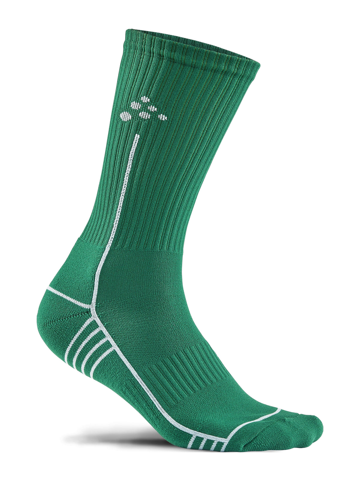 Craft Ability Mid Sock in Grün, Vorderansicht