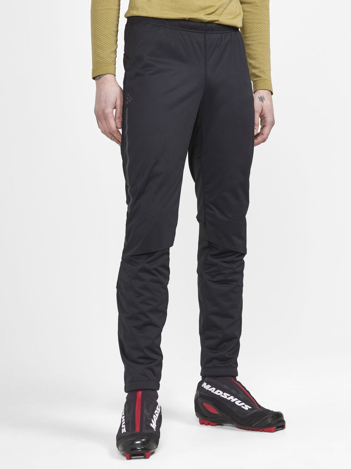 Craft Storm Balance Tights Herren in Schwarz, Detailansicht
