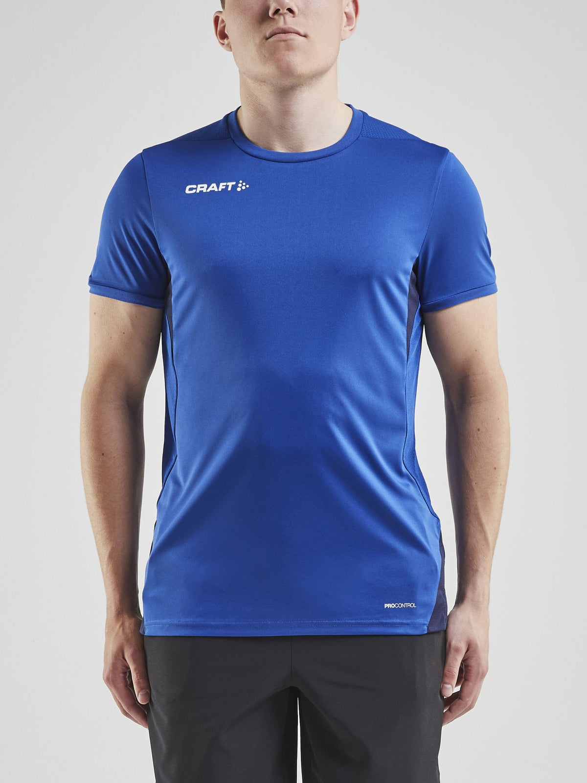 Craft PRO Control Impact SS Tee Herren in Kobaltblau/Navy, Detailansicht