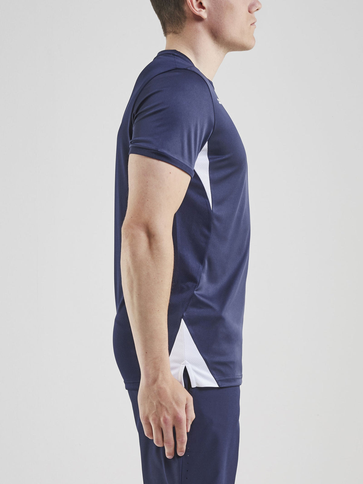 Craft PRO Control Impact SS Tee Herren in Navy/Weiss, Detailansicht