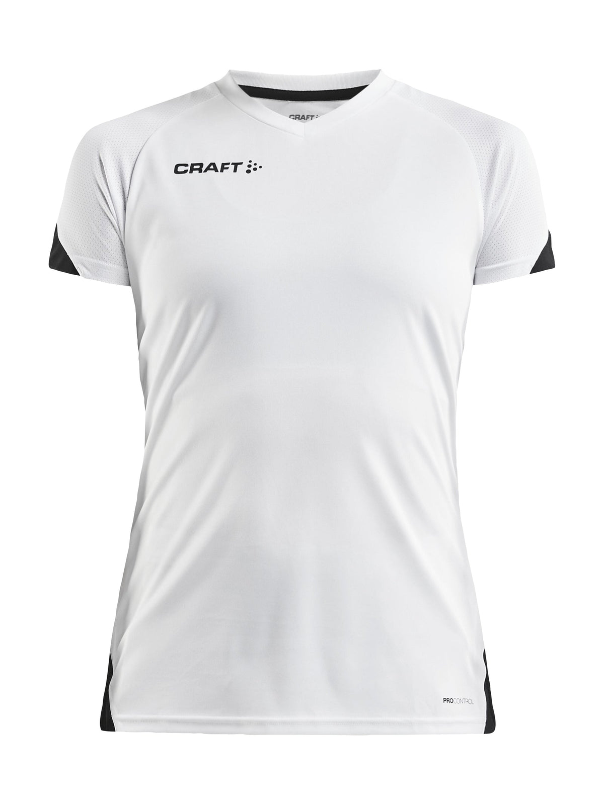 Craft PRO Control Impact SS Tee Damen in Weiss/Schwarz, Vorderansicht