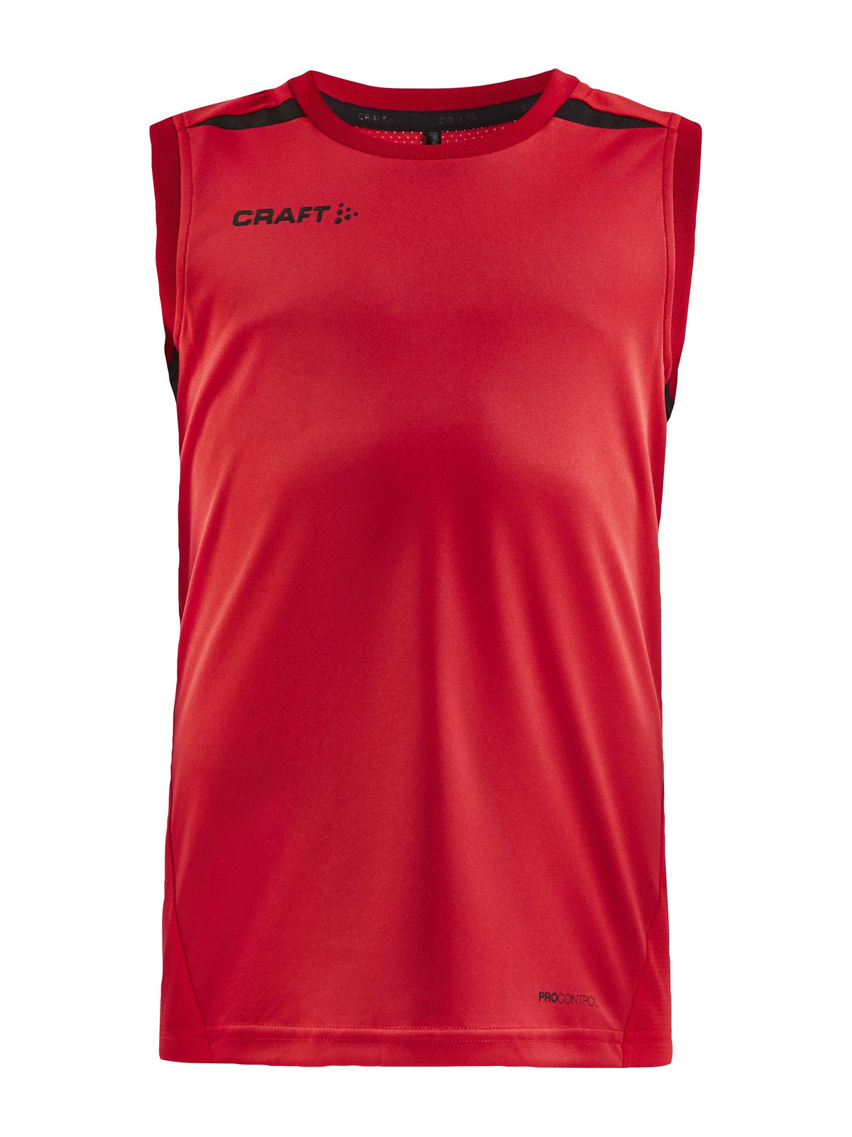 Craft PRO Control Impact SL Junior in Rot/Schwarz, Vorderansicht