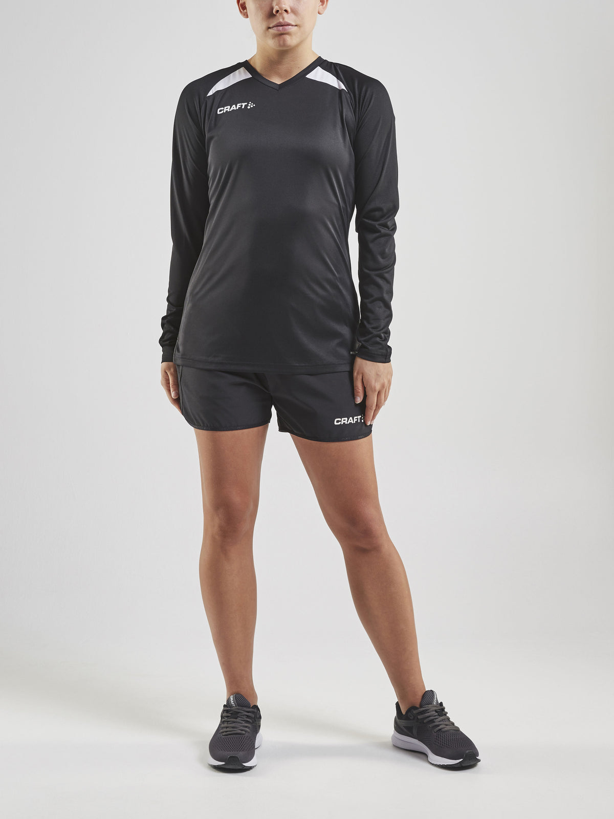 Craft PRO Control Impact Shorts Damen in Schwarz, Detailansicht