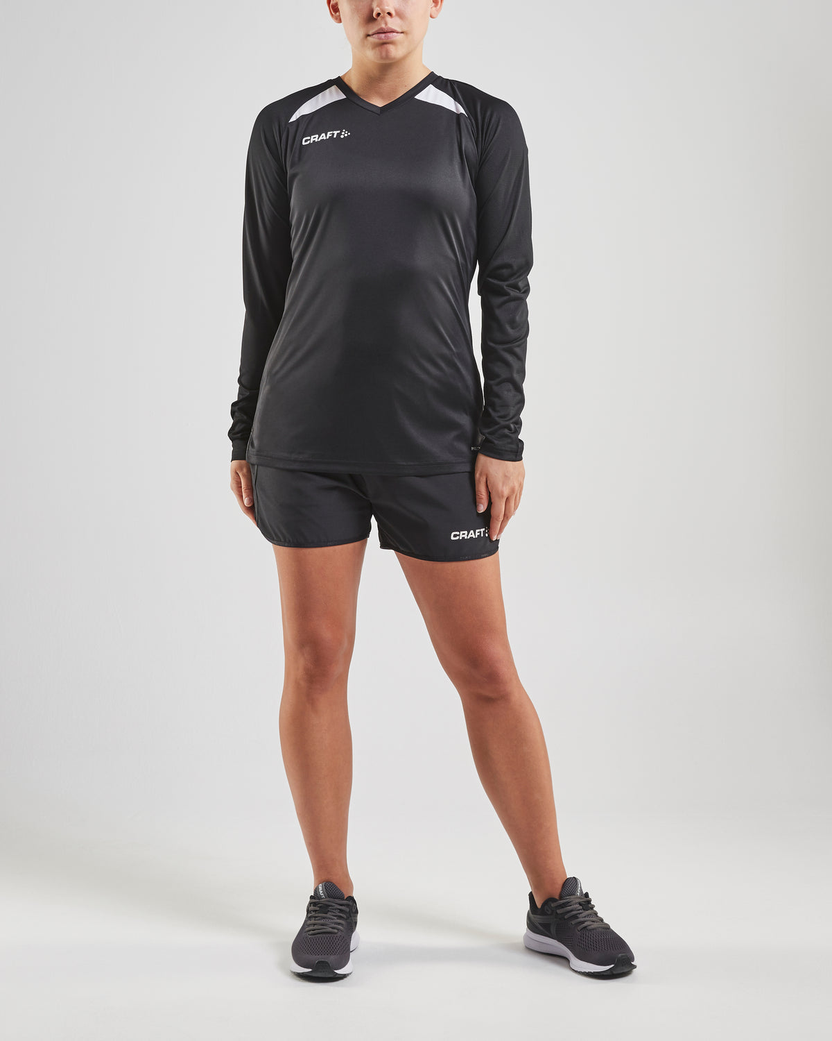 Craft PRO Control Impact Shorts Damen in Schwarz, Detailansicht