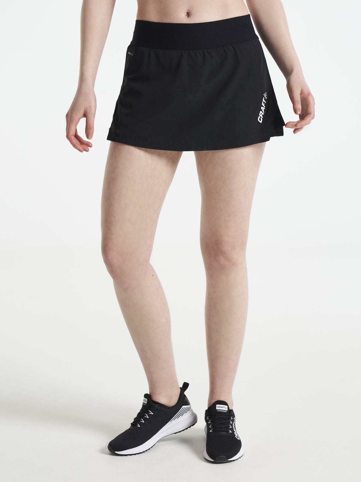 Craft PRO Control Impact Skirt Damen in Schwarz, Detailansicht