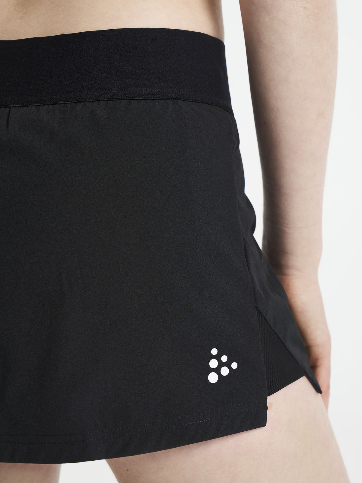 Craft PRO Control Impact Skirt Damen in Schwarz, Detailansicht
