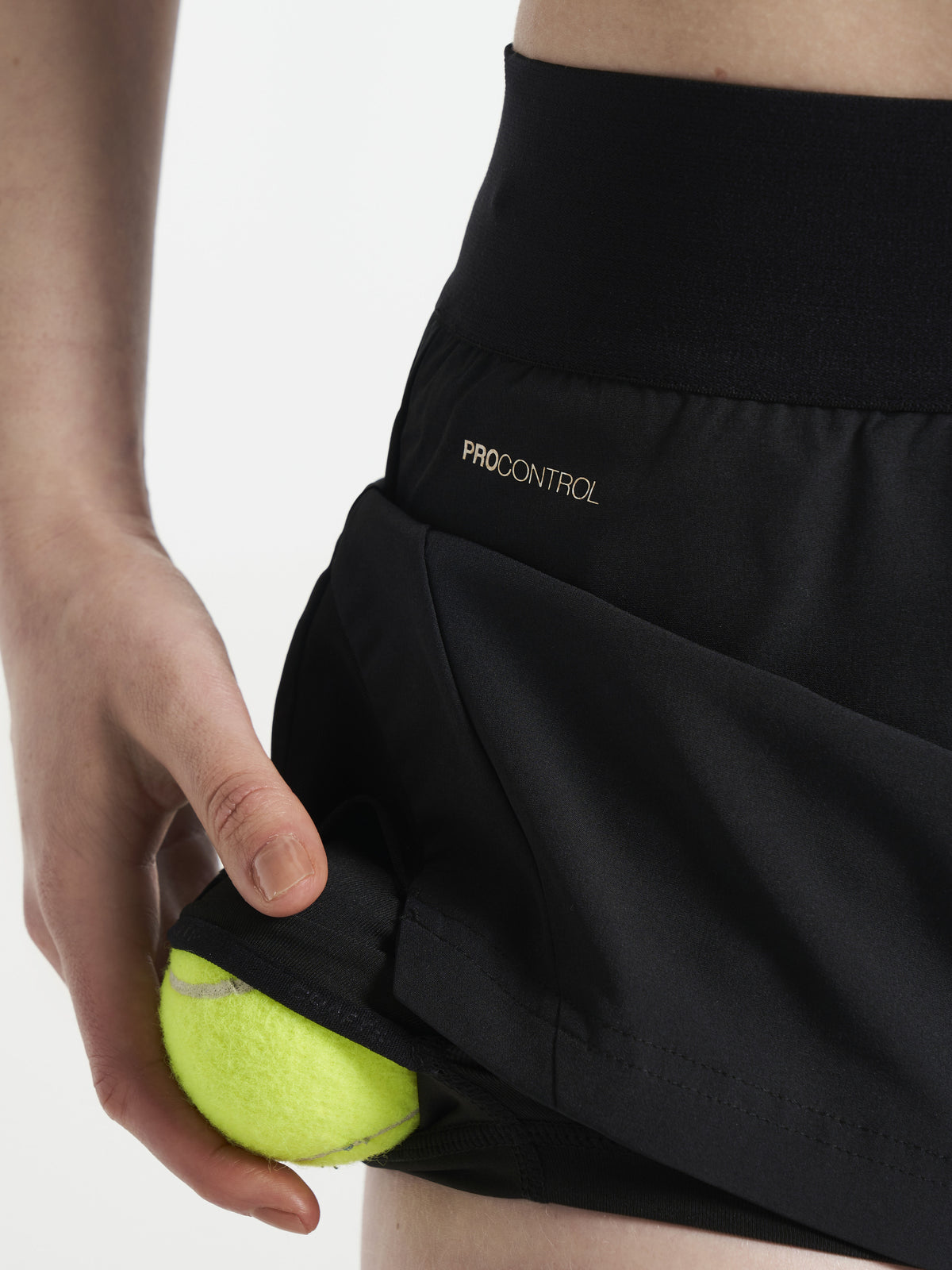 Craft PRO Control Impact Skirt Damen in Schwarz, Detailansicht