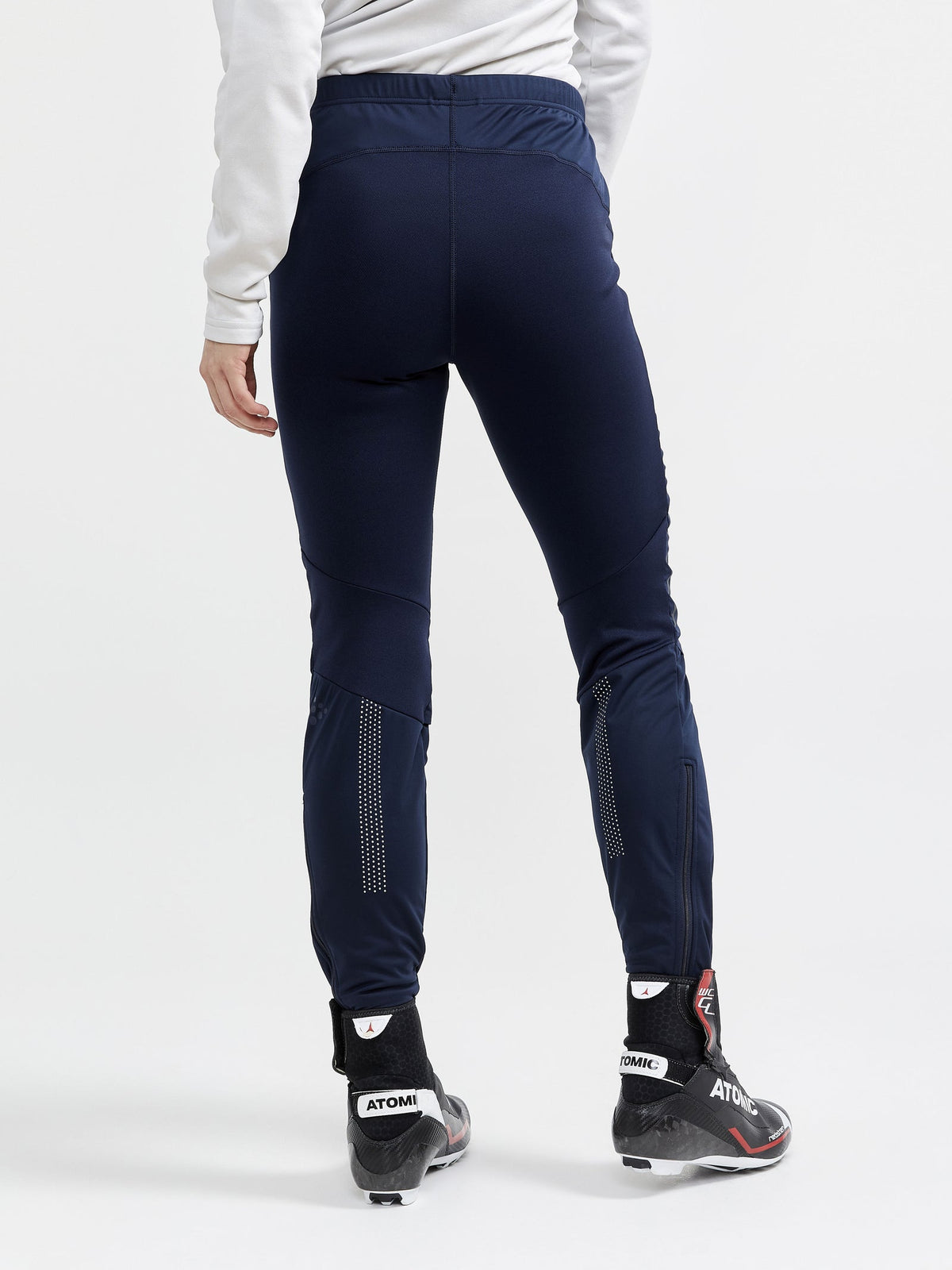Craft Storm Balance Tights Damen in Dunkelblau, Detailansicht