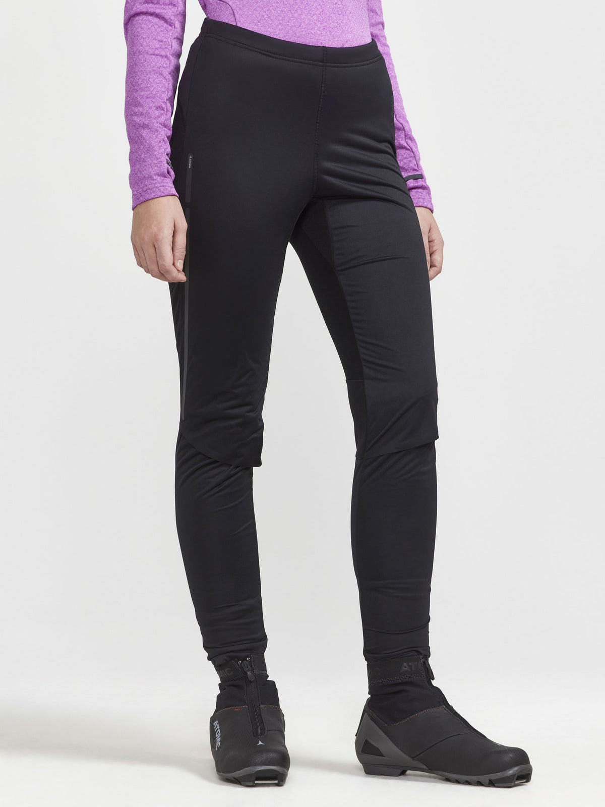 Craft Storm Balance Tights Damen in Schwarz, Detailansicht