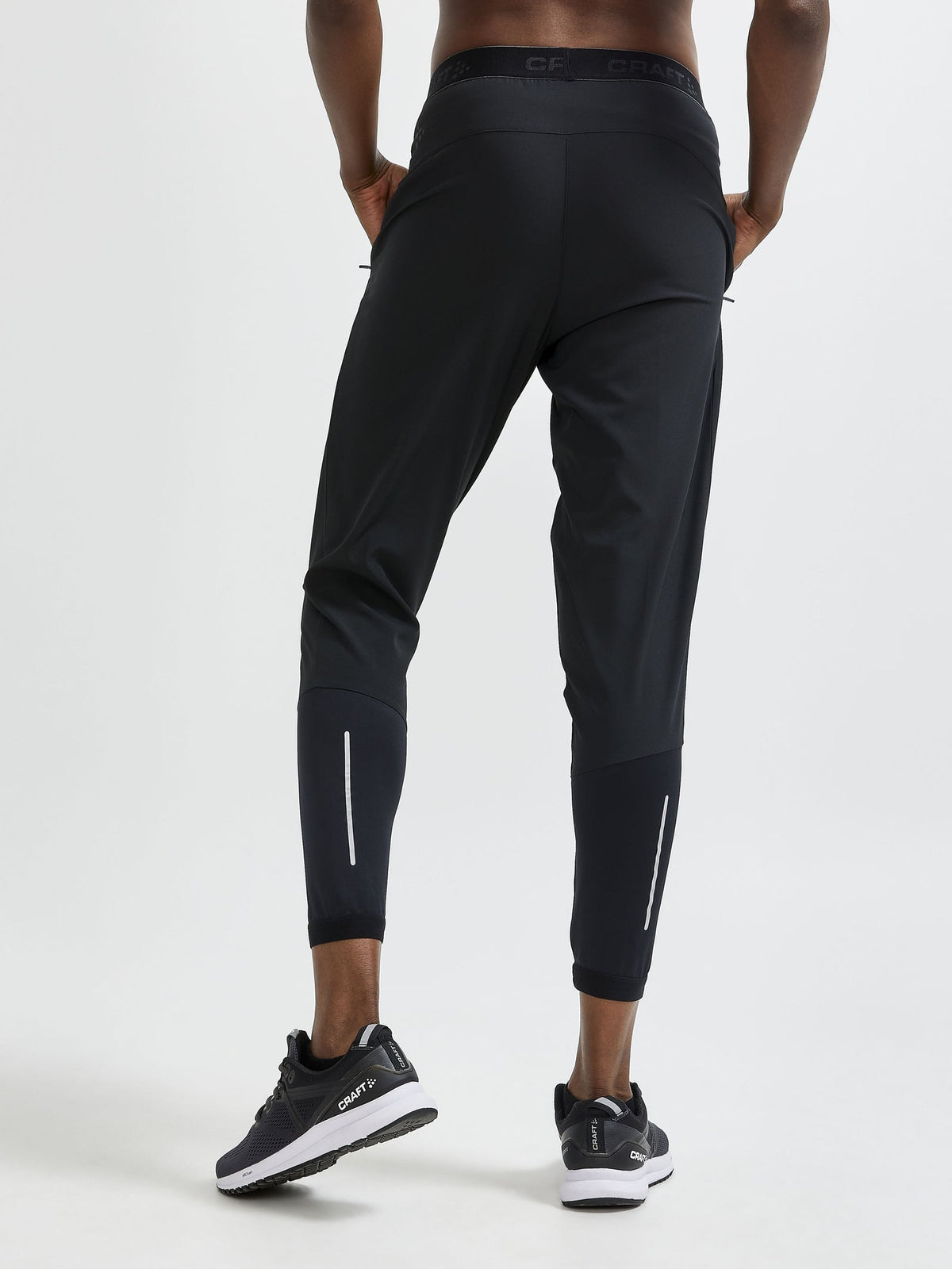 Craft ADV Essence Training Pants Damen in Schwarz, Detailansicht