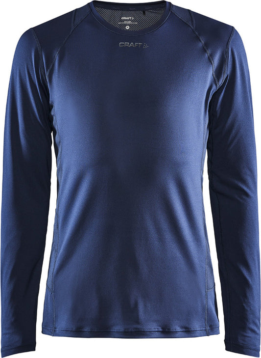 Craft ADV Essence LS Tee Herren in Dunkelblau, Vorderansicht