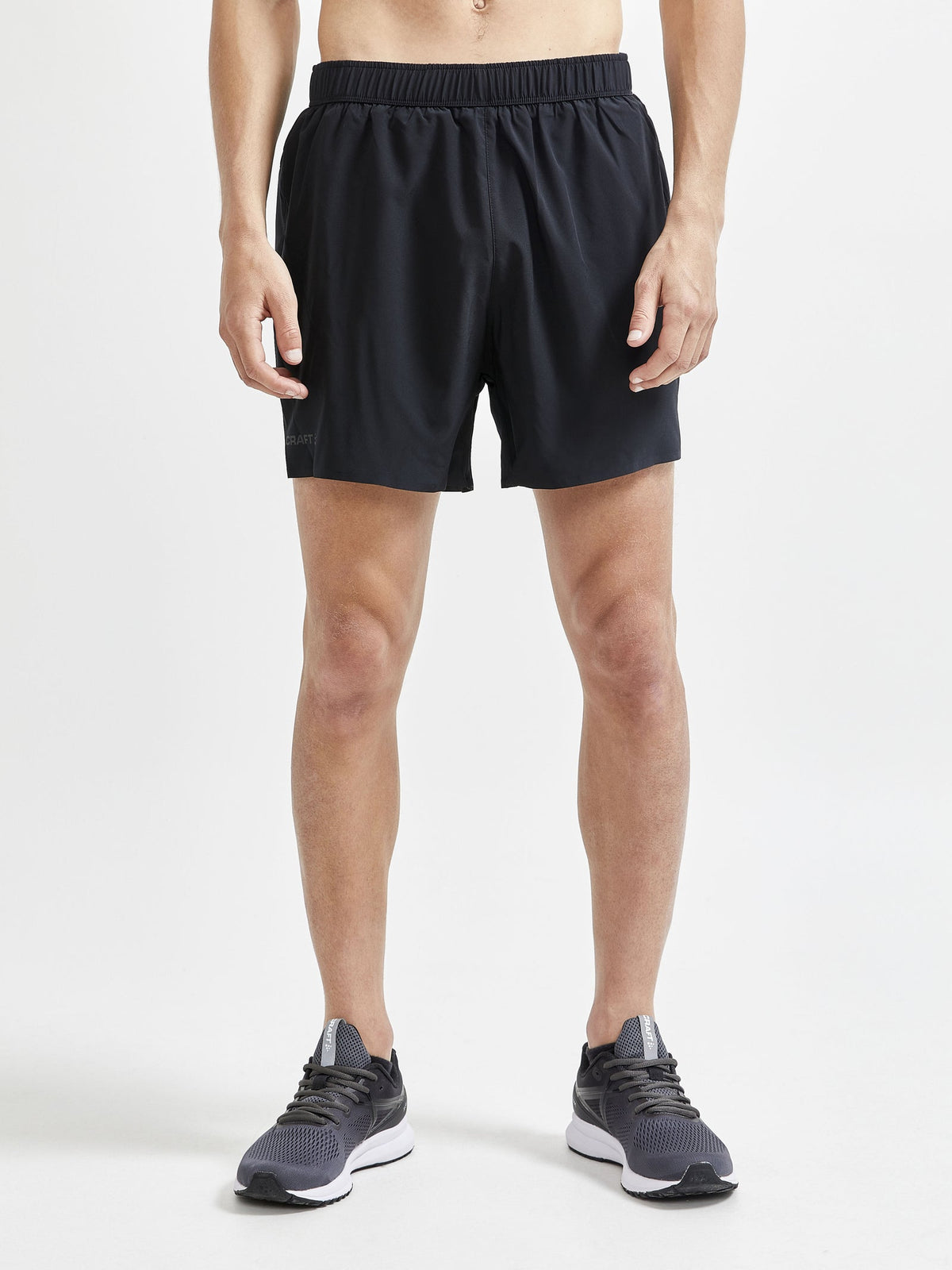 Craft ADV Essence 5" Stretch Shorts Herren in Schwarz, Detailansicht