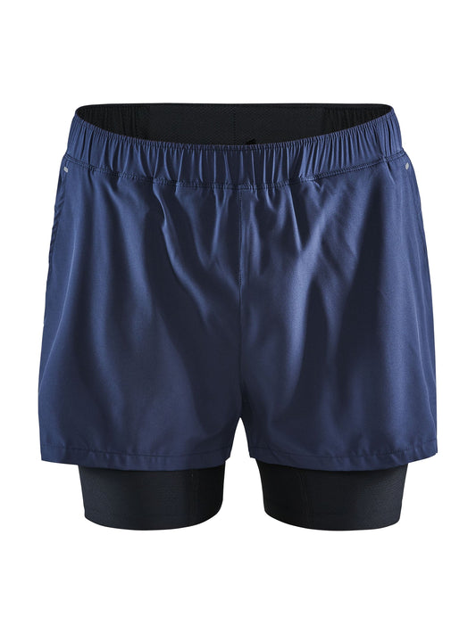 Craft ADV Essence 2-in-1 Stretch Shorts Herren in Dunkelblau, Vorderansicht