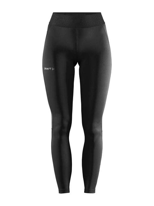 Craft CORE Essence Tights Damen in Schwarz, Vorderansicht