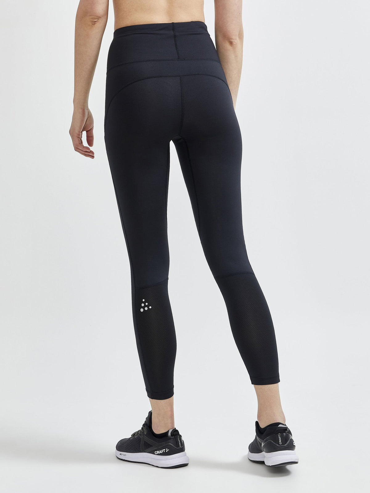 Craft ADV Essence High Waist Tights Damen in Schwarz, Detailansicht
