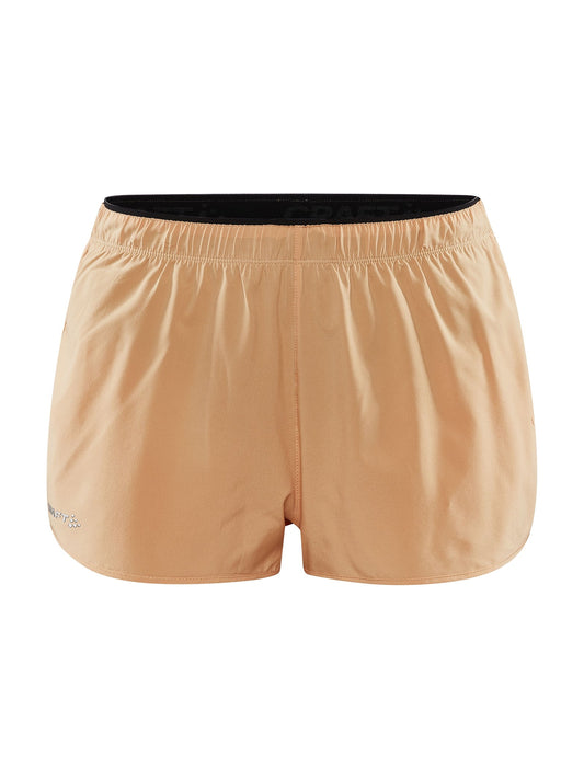 Craft ADV Essence 2" Stretch Shorts Damen in Pfirsich, Vorderansicht