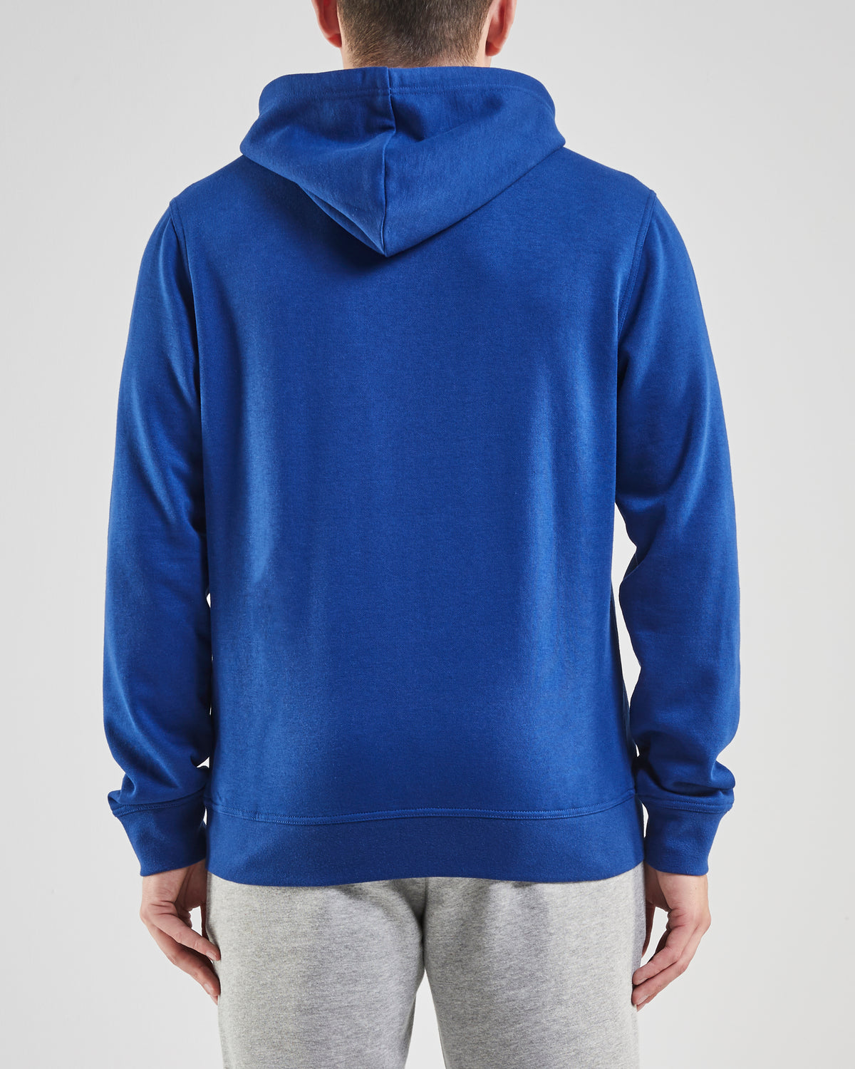 Craft Community FZ Hoodie Herren in Kobaltblau, Detailansicht