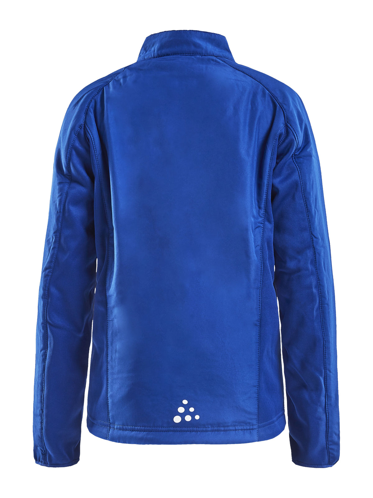 Craft Jacket Warm Junior in Kobaltblau, Rückansicht