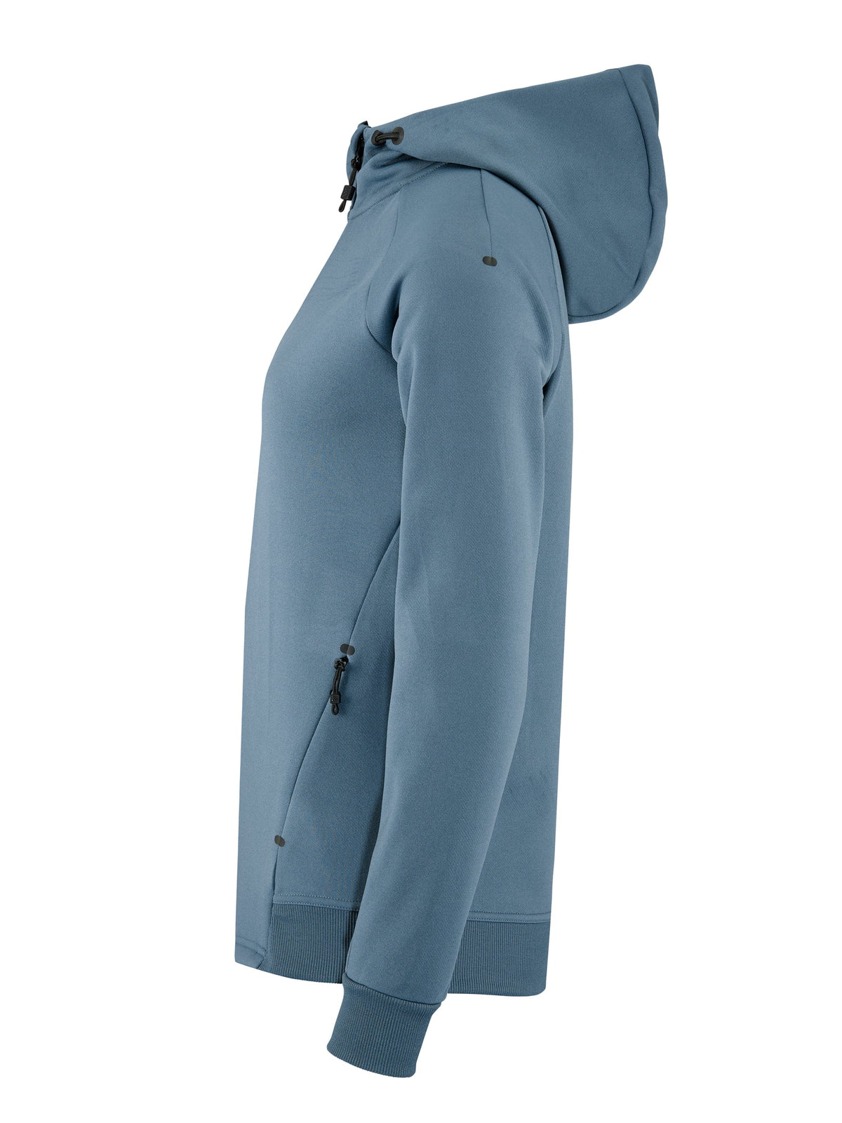 Craft ADV Unify FZ Hood Damen in Taubenblau, Seitenansicht links