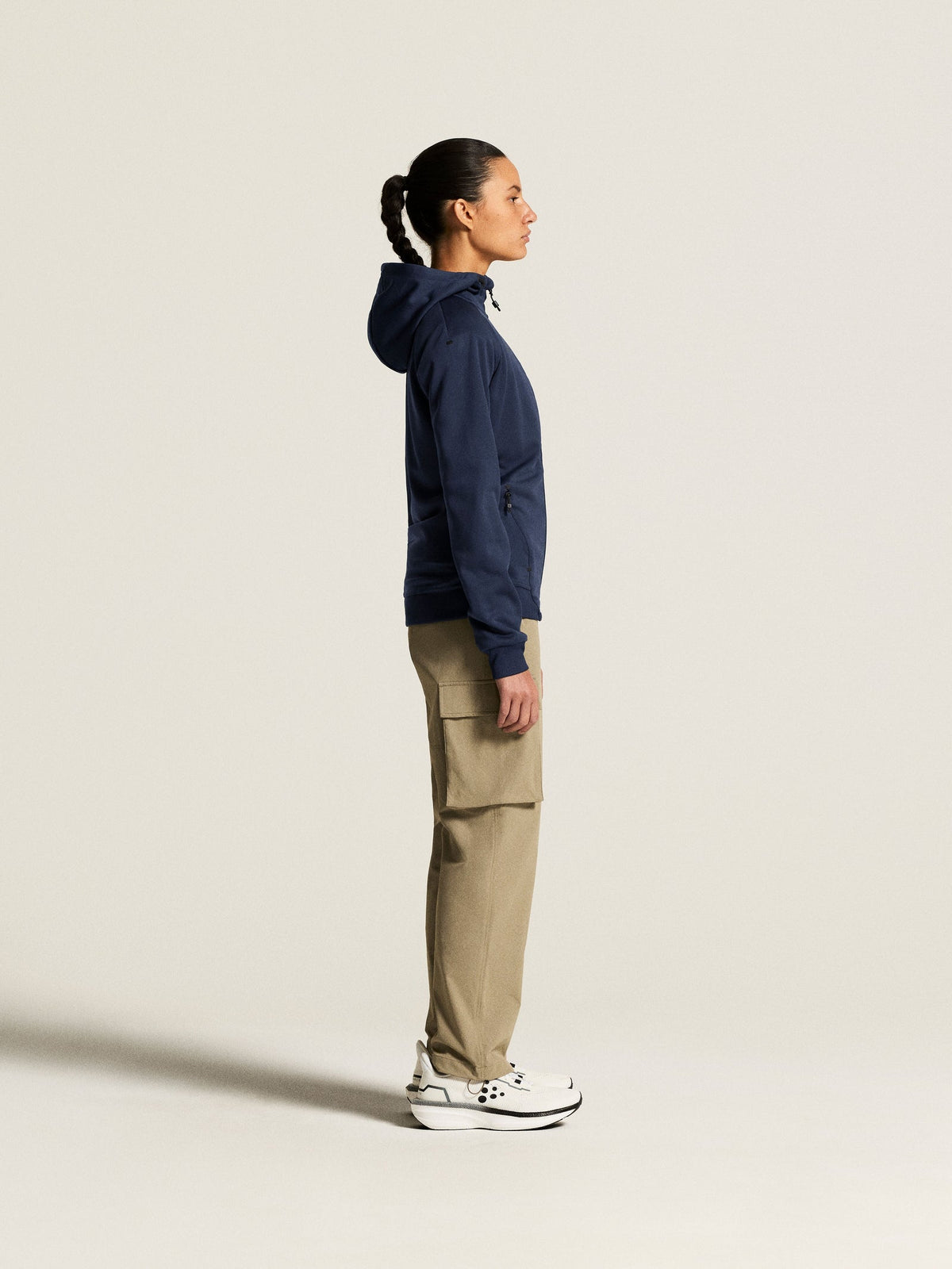 Craft ADV Unify FZ Hood Damen in Navy, Detailansicht