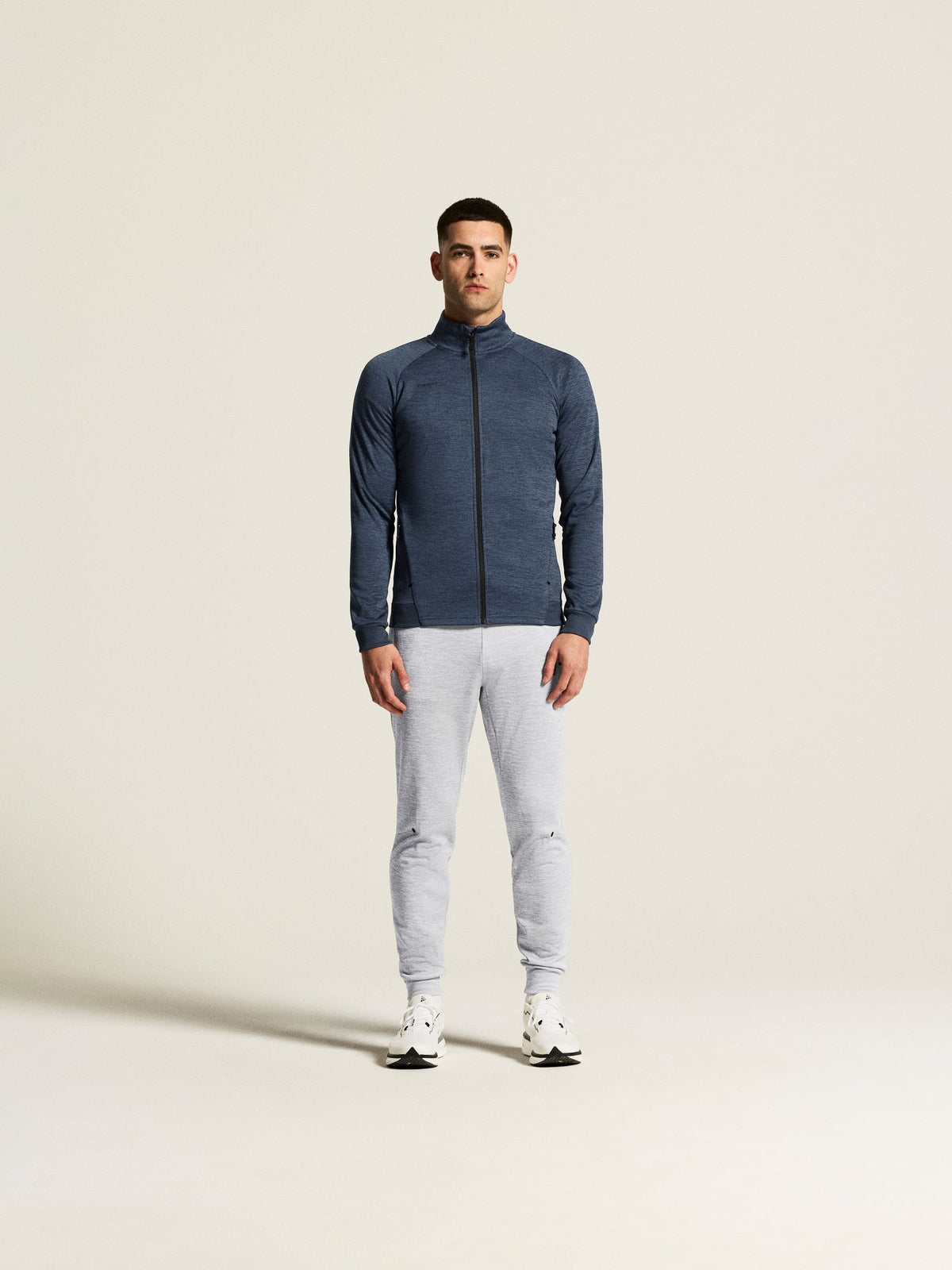 Craft ADV Unify Jacket Herren in Dunkelblau meliert, Detailansicht