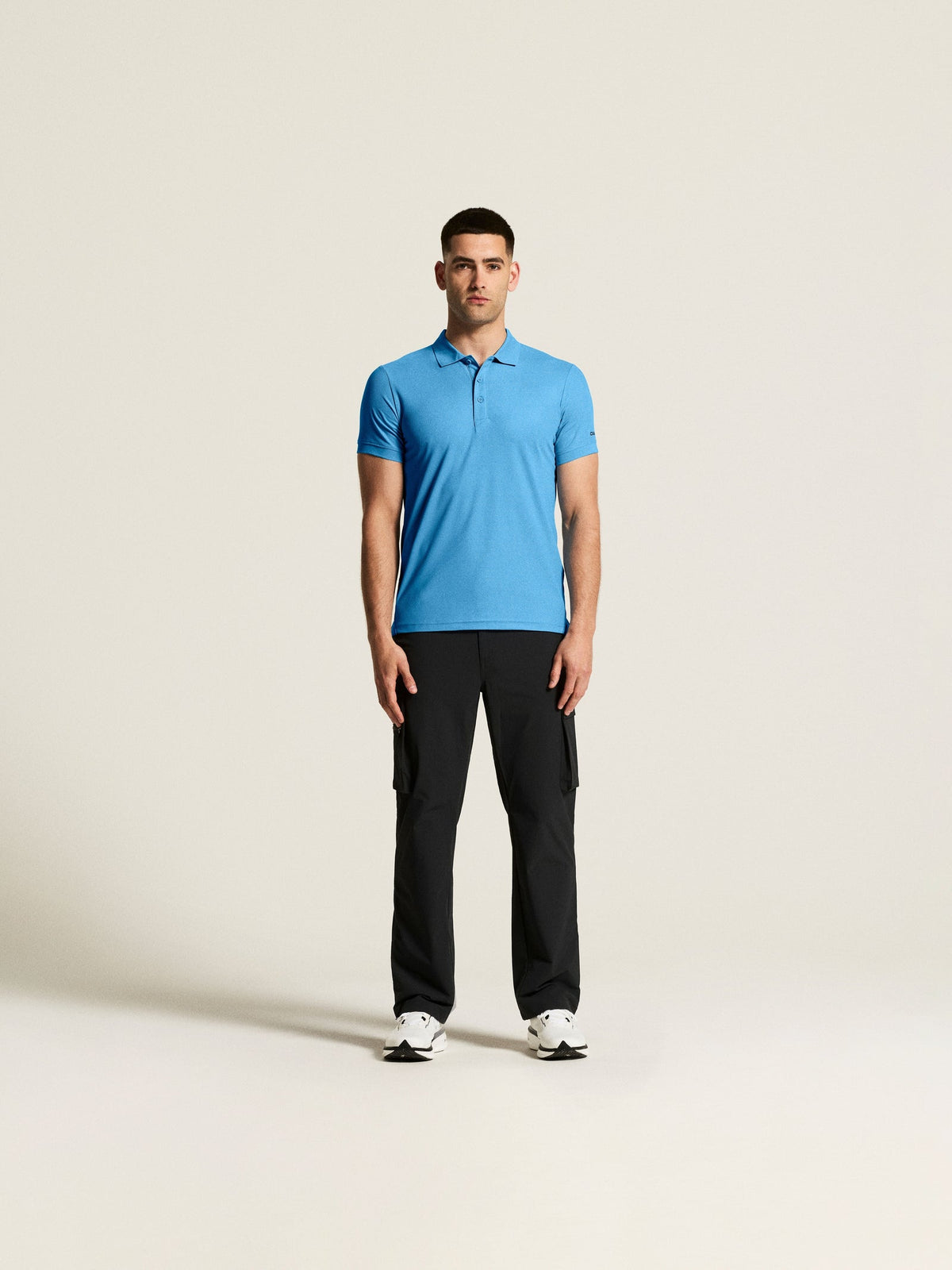 Craft CORE Unify Polo Shirt Herren in Blau, Detailansicht