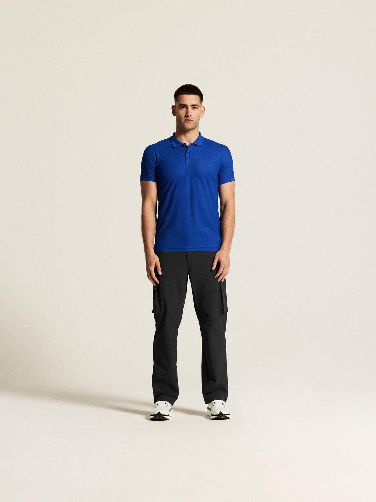 Craft CORE Unify Polo Shirt Herren in Kobaltblau, Detailansicht