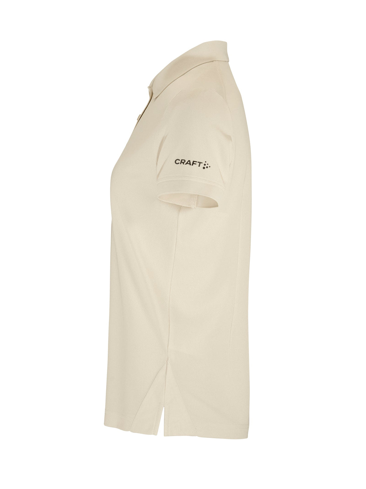 Craft CORE Unify Polo Shirt Damen in Sand, Seitenansicht rechts